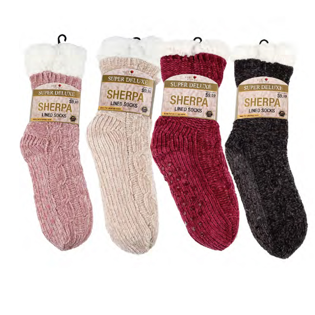 cardigan slipper socks