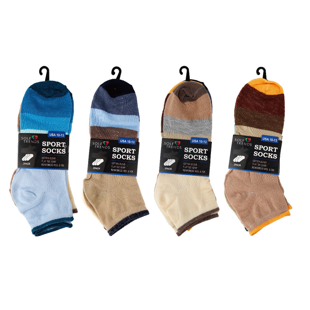 Wholesale Mens Socks(3 Pk) (SKU43370)