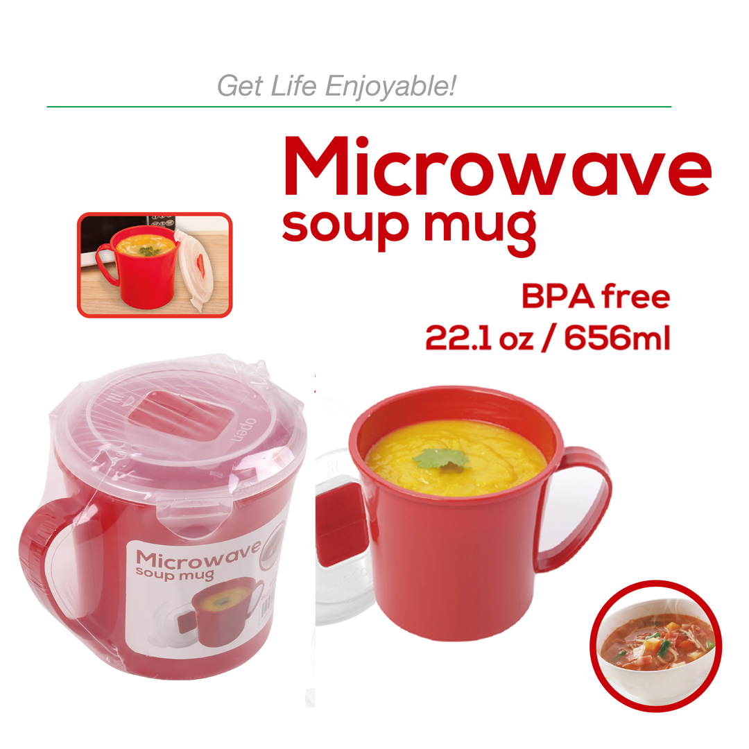 Wholesale Microwave Soup Mug (SKU71018)