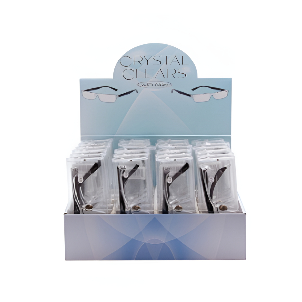 Wholesale Readers Crystal Clear (SKURR24C)