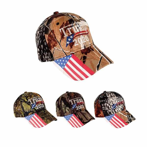 2020 Donald Trump Beanies Cap Keep America Great Embroidery USA Flag Hat MAGA EN